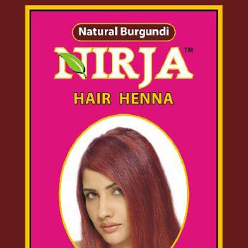 Natural Burgundy Hair Color