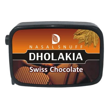 Swiss Chocolate Snuff Flip-top