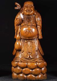 Wooden Antique Buddha Statue