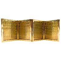 engraved gold card picture frames