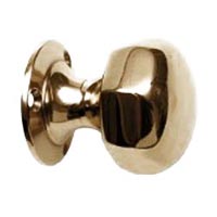 Victorian Brass Octagonal Knob