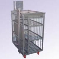 stainless steel cage trolley