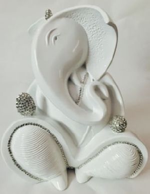 Porcelain Ganesh Statue