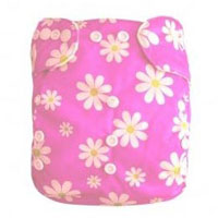 Daisy Printed Pocket Diapers