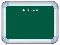 green magnetic chalk writing boards