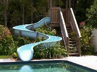 swimming pool slides