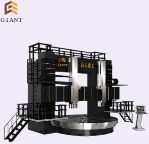 Double Column CNC Vertical Lathe Machine