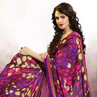 Embroidery Printed Sarees
