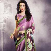 Embroidered Printed Sarees