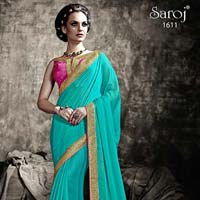 Stylish party wear  saree