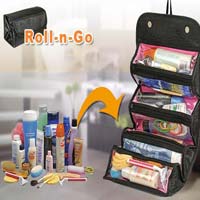 Roll N Go Cosmetic Bag Toiletry Organizer Jewelry