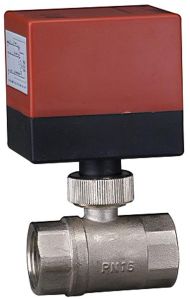Thermostatic Brass On and Off Two Way Motorized Ball Valve