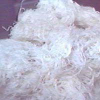 White Cotton Thread Waste
