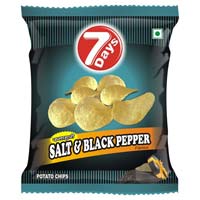 7days - Salt & Black Pepper Potato Chips