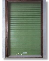 Steel Shutters, Color : Green for Security Privacy