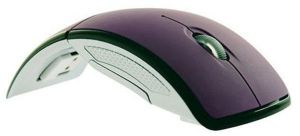 Fashion Mini USB Jack 2.4g Snap-in Transceiver Optical Foldable Folding ARC Wireless Mouse