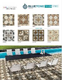 400x400 mm punch series digital floor tiles from india