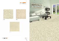 60x60 mm neno soluble salt cream color vitrified tiles