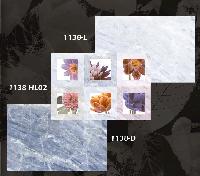 Flower design digital wall tiles