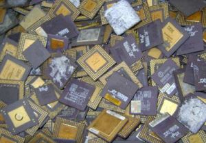 Ceramic CPU Gold Scraps Ceramic CPU Gold Scraps