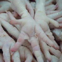 Frozen Chicken Feet - Grade a Processed