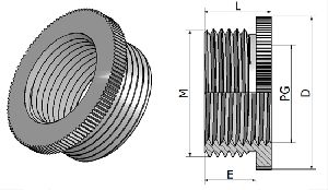 Knurled Adaptor