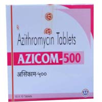 Azicom 500 Tablets