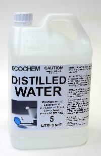 distilled water