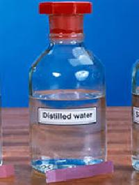 distilled water