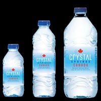 Crystal Springs Canada PET Water Bottles