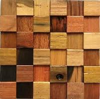 wooden wall tile
