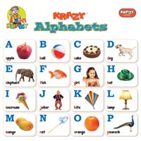 Krazy Alphabets Chart