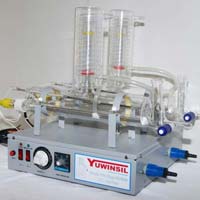 Quartz Double Stage XL Series Water Distiller (1-4 Ltr.)