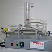 Quartz Single Stage XL-Series Water Distiller. 1 to 4 Litres per Hour