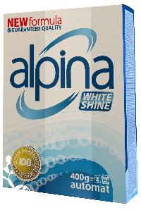 Alpina White Shine Washing Powder - 400gram