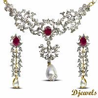 Necklace Set With Ruby