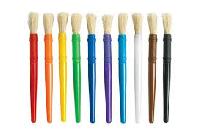 school paint brushes