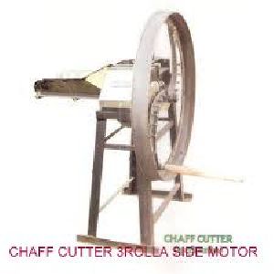 Motor Operated  3 Roller Chaff Cutter