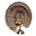 Dancing peacock brass decorative