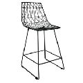 Metal Wire High Chair Commercial Bar Stool