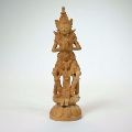 Wooden Carved Vishnu Statue