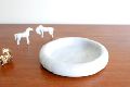 Marble ashtray dish ring dish