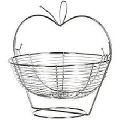 Stainless Steel Apple Shape Fruit Basket