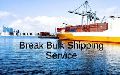 Break Bulk Shipping Service