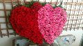 Rose Twin Heart Bouquet