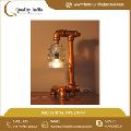 Golden Color Industrial Pipe Lamp