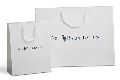 White Duplex Paper Carry Bags