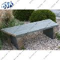 granite backless outdoor slate sate bench