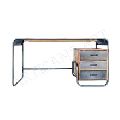 Modern Industrial Reclaimed Wood Urban Office Desk,