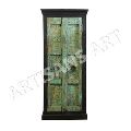 Reclaimed Antique Wooden Old Door Almirah,